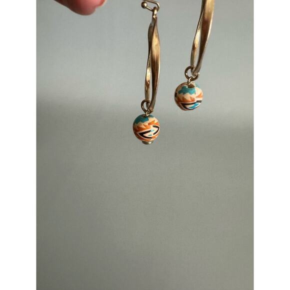 Costume Jewelry Dangle Earrings - Picture 3 of 5